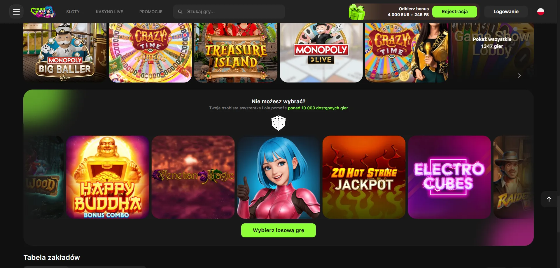 Metody płatności i wypłaty w GameSpot Casino